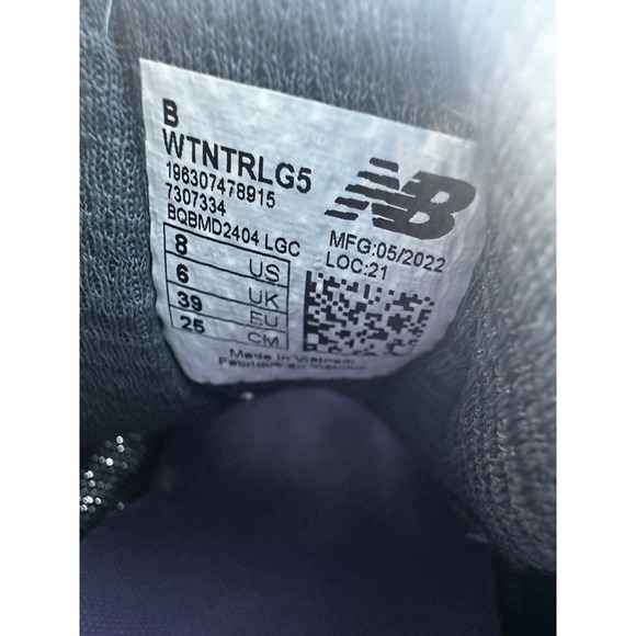 NEW BALANCE Womens Size 8 Dynasoft Nitrel V5 Trail  Grey Multi RUNNING Shoes - Picture 10 of 16